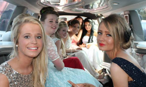 school prom limo Nottingham