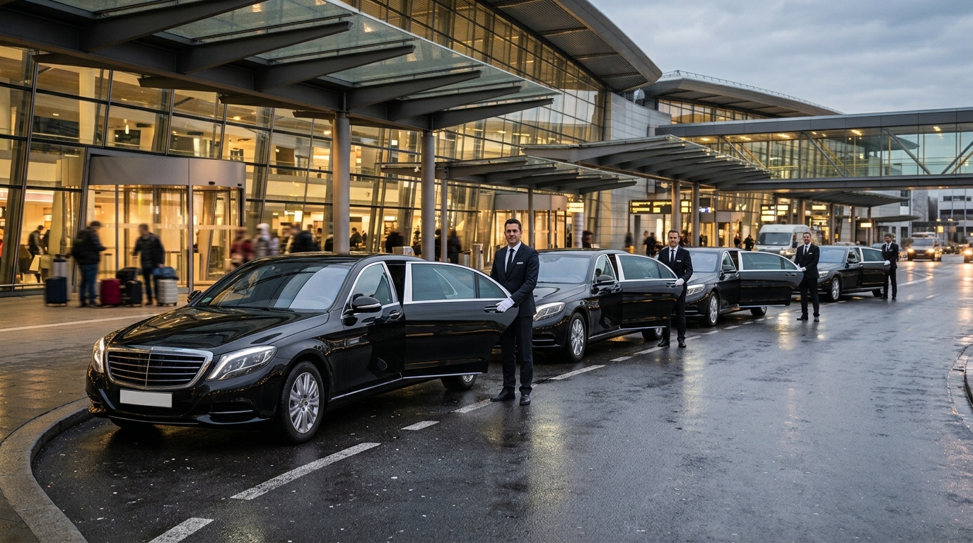Luxury airport chauffeur transfer service